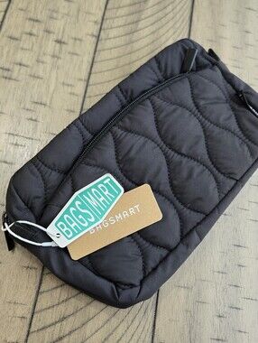 Bagsmart Quilted Double Zip Pouch